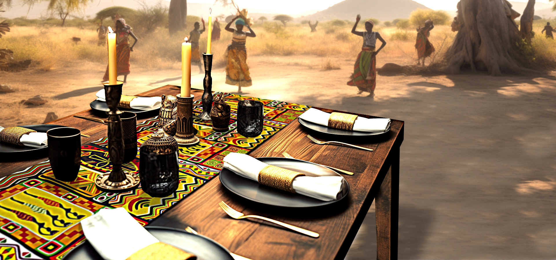 chemin-de-table-tissu-africain